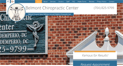 Desktop Screenshot of belmontchiropracticcenters.com